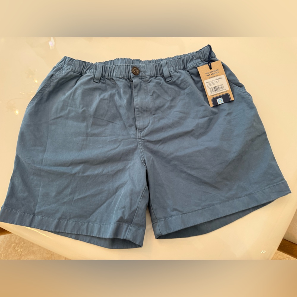 Chubbies Ocean Blue Twill Shorts L